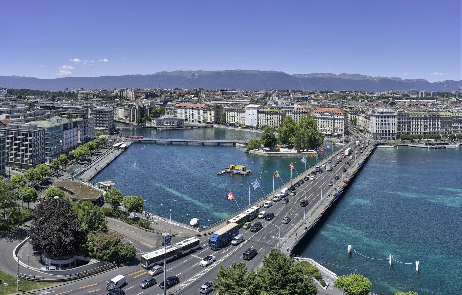 La rade de Genève
